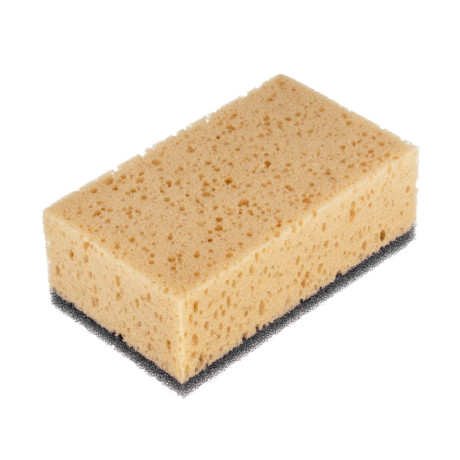 Губка крупнопористая комбинированная для удаления эпоксидной затирки 160х95х60 мм, Сибртех