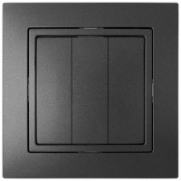 Bylectrica УЮТ выкл. 3 кл. СУ корп. ABS, (С0510-862 графит)