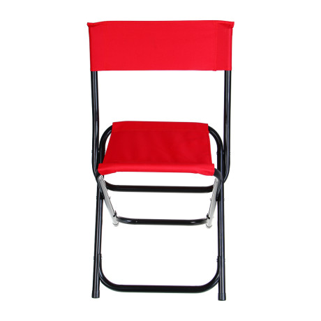 РУССО ТУРИСТО Стул со спинкой, до 90кг, 39х28х65см, оксфорд 600D, сталь d19мм