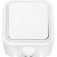 Bylectrica выкл. ОУ 1 кл. IP44, белый (корп. ABS) А1 4-100