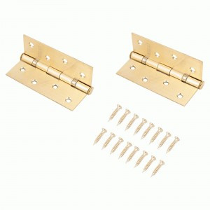 АЛЛЮР 2043 2BB-FHP SBP 2 подш. мат.латунь 101х76 Петля дверная 2 шт (50,10)