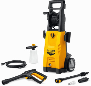 STEHER мойка высокого давления, 160Атм, 2100Вт, пистолет G-180, HPW-160