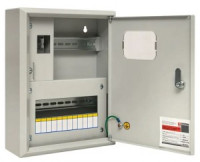 EKF щит (корпус) метал. ЩУРН 1/12э навесной (360х280х110), окно, IP31 mb23-1/12e