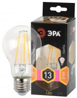 ЭРА F-LED ЛОН A60 E27 13W (1200lm) 2700K 2K филамент нитевидн. прозр. F-LED A60-13W-827(60х113) 2997