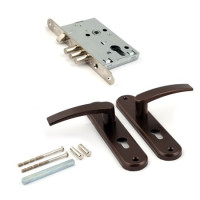 Замок врез ЗВ4-31/55.РФ.14-002 б/цил, б/пл (МЕДЬ) межос.-55 Рязань \12