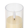 СНОУ БУМ Светильник декоративный LED в виде свечи в стакане, 5,5x14,5см, PP, PS, 3хAG13, 1 режим