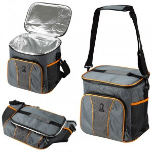 Термосумка Leonord ML15202, 20л, 30*22*30см, серый/оранжевый