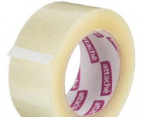 Клейкая лента упаковочная ATTACHE 48х132 м, прозрачн., 45 мкр 107247