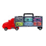 ИГРОЛЕНД Автоперевозчик, с запуском, 6 машинок, PP, 37х14,2х7,3 см, 2 дизайна