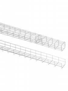 TDM Лоток проволочный 80х150х3000-3,8мм (цена за метр) SQ2905-0117