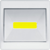 Navigator фонарь настенный 3W(200lm) NPT-PL03-3xR03 Пласт.пушлайт 1COB LEDx3W,1реж.85x85x30мм 14231