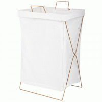 Корзина д/белья складная с металлическим каркасом, 55*35*25см 106897 Рыжий Кот