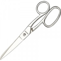 Ножницы Attache Metal 175 мм, ассиметричные ручки, цельнометаллические 843587