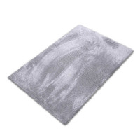 Коврик плюшевый 40х60 серый 02