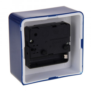 LADECOR CHRONO Будильник, 8,3x4x8,3 см, пластик, 1xAA, цвет синий