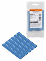 TDM Набор трубок термоусаживаемых, клеевых &quot;Моноцвет, синий 12,7/4,3 SQ0548-2708