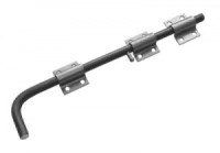 Засов Домарт универсальный ЗУ-400 мод.2 серый металлик d-16мм5)