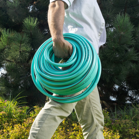 Шланг 4 слойный поливочный 1/2", 50 м Мята, LUXE Palisad