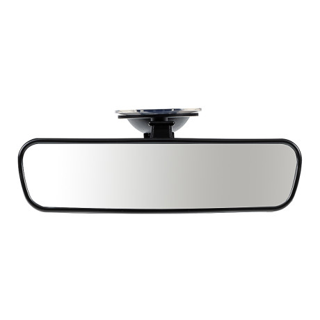 ЕРМАК Зеркало заднего вида универсальное, 8 дюймов, рамка: PP с присоской ABS + ПВХ