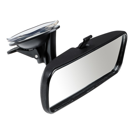 ЕРМАК Зеркало заднего вида универсальное, 8 дюймов, рамка: PP с присоской ABS + ПВХ