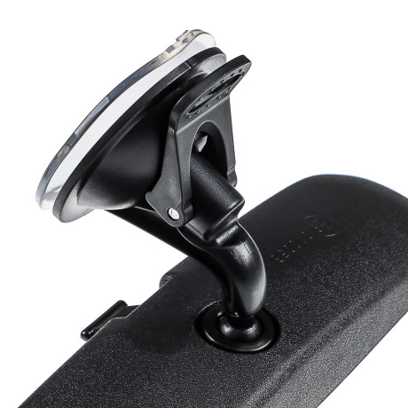 ЕРМАК Зеркало заднего вида универсальное, 8 дюймов, рамка: PP с присоской ABS + ПВХ