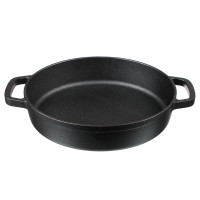 VETTA Сковорода-жаровня, чугун, 24х5см, индукция