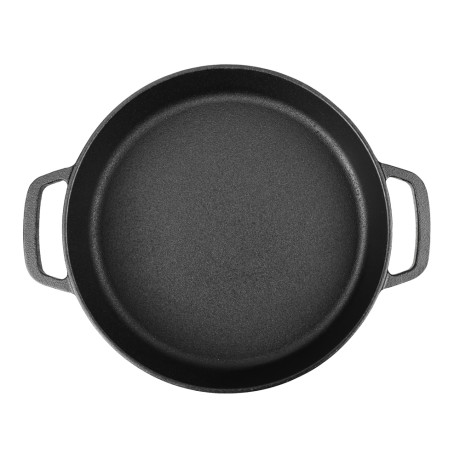 VETTA Сковорода-жаровня, чугун, 24х5см, индукция