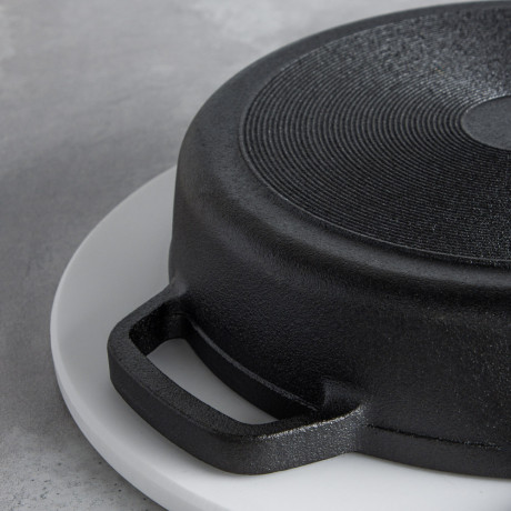 VETTA Сковорода-жаровня, чугун, 24х5см, индукция