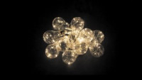 Feron Гирлянда &quot;лампочки&quot;, 100LED, 2700K 2K 10 подвесов, батарейки 3*AAA, IP20 3m +0.5m CL580 32368