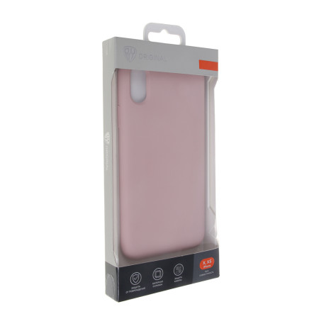 BY Чехол для смартфона Цветной, iP - X, Xs, розовый, силикон