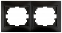 ЭРА Intro Plano Рамка 2 мест. гор., СУ, антрацит 1-502-05, 5896