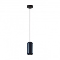 ODEON LIGHT 5060/1C PENDANT ODL24 313 темн.синий/чер./мет Подвес GU10 LED 4W COCOON 83