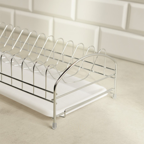 VETTA Сушилка для посуды, металл, пластик, 40х18х11см, 1 цвет