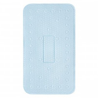 Коврик для ванной на присосках Самуи 40*69см, ПВХ, прямоуг, голубой 75691 Master House