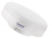 General GX53 (10!) 15W(1150lm) 6500K 6K матовый пластик 75x27  (уп. 10 шт, цена за шт) 661898