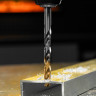 Сверло спиральное по металлу 9 x 125 мм, Р6М5, Golden Tip Denzel