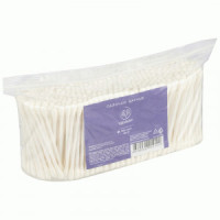 Палочки ватные пластиковые (500шт/уп,цена за уп) 109020 Идеальная