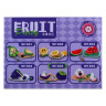 Конструктор мини 3D "Фруктики", ABS, 16х4,5х11,5см, 6 видов