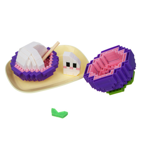 Конструктор мини 3D "Фруктики", ABS, 16х4,5х11,5см, 6 видов