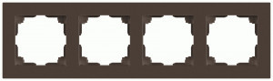 ЭРА Intro Accent рамка СУ 4 мест. бронза 6-504-08