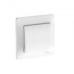 Systeme Electric GLOSSA выкл. СУ 1 кл. 10А (автоклеммы) БЕЛЫЙ GSL000112S (15!)