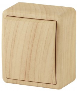 ЭРА Эксперт выкл. проходн. ОУ 1 кл. 10А, сосна, 11-1203-11, Б0020662