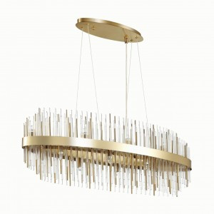 ODEON LIGHT 4639/16 ODL20 423 золотой/металл/стекло Люстра G9 16x40W 220V IDA