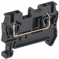 IEK Клемма пружинная КПИ 2в-2,5 31А черный YZN11-002-K02