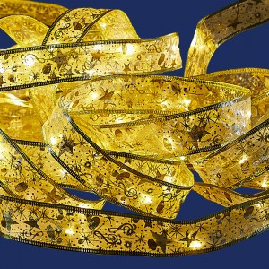 Гирлянда-нить св/д «Лента» 3AA (не в/к), 10м 100LED провод медн ULD-S1000-100/SCB/3AA WARM Uniel