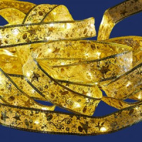 Гирлянда-нить св/д «Лента» 3AA (не в/к), 10м 100LED провод медн ULD-S1000-100/SCB/3AA WARM Uniel