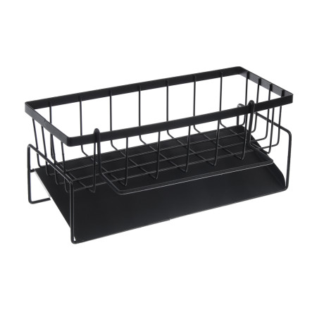 Держатель для губок и моющего ср-ва тм VETTA, слив-поддон, кронштейн д/салфетки, 23х9х10см, металл