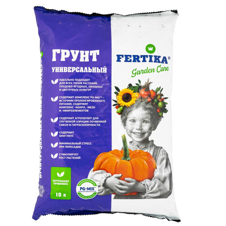 Грунт Универсальный 10 л ФЕРТИКА PG-MIX х1/176