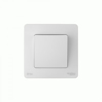 Systeme Electric BLANCA выкл. СУ 1 кл. (перекл. проходн.) (IP44) 10A, 250В БЕЛЫЙ BLNVS410601 (5!)