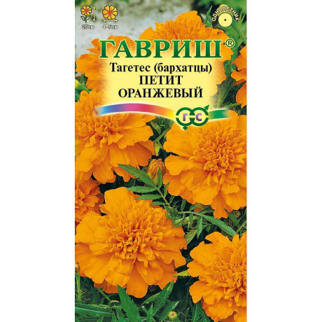 Бархатцы Петит оранжевый Гавриш Ц